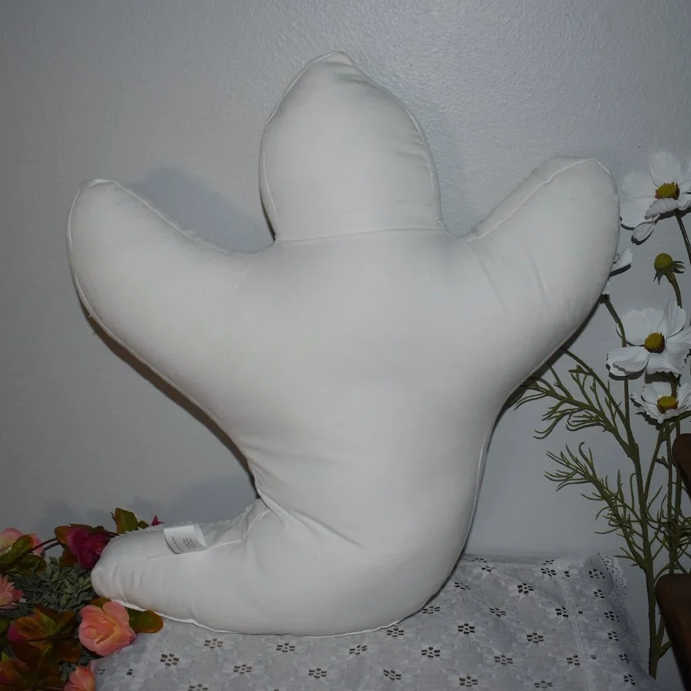 Joann Place and Time Halloween Small Spooky White Ghost Throw Pillow Decor VHTF